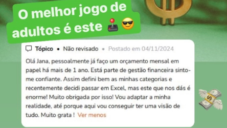Testemunho aluno