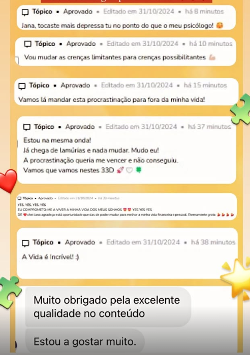 Testemunho aluno